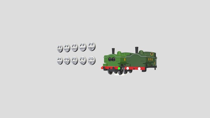 Sodor Online Duck 3D Model