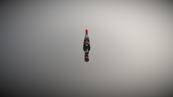 Ak47 Rust 3D Model