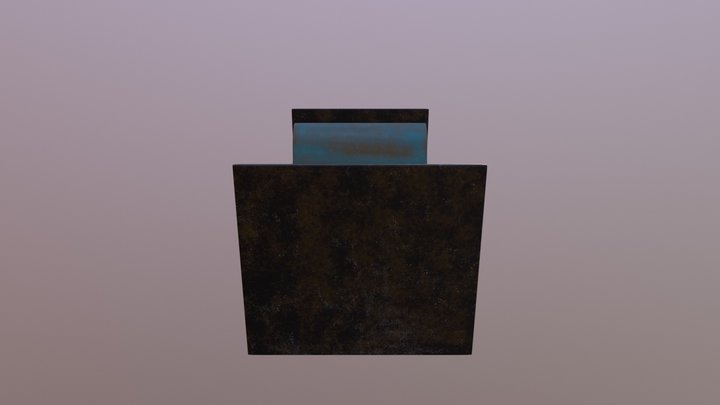 Diner Booth II 3D Model