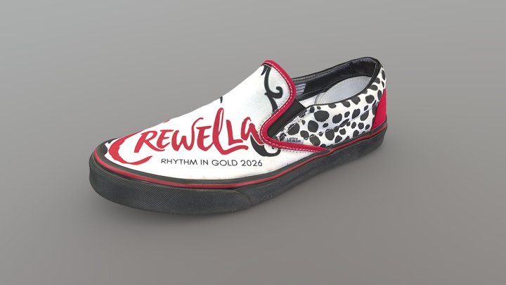 Crewella Left Shoe – Modello 3D gratuito STL