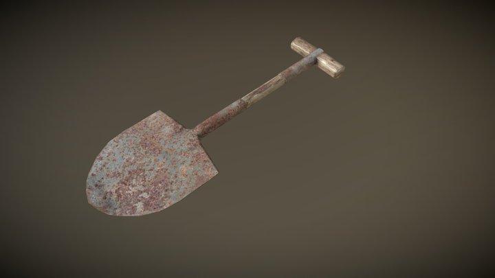 Old Shovel 3D Model