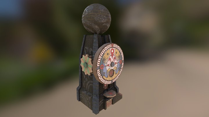 Clock Tower 3D Model