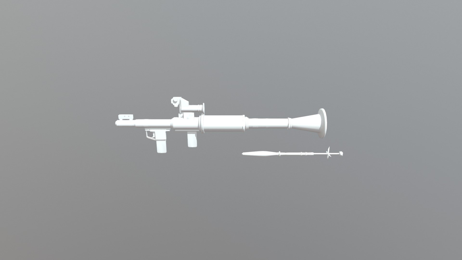 High Poly RPG7