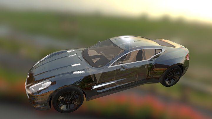Car Aston Martin 2 3D Model