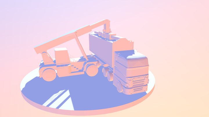 Logistics 3D Model
