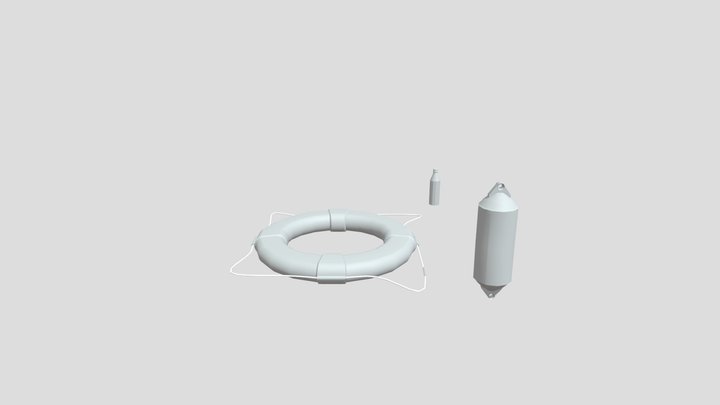 3 Simple Props 3D Model