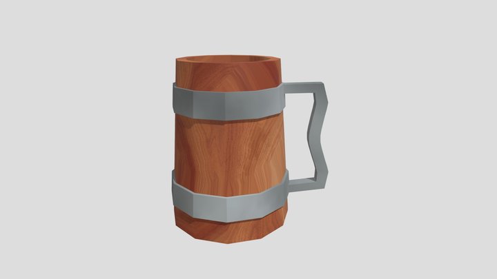 Beer mug 3D Model