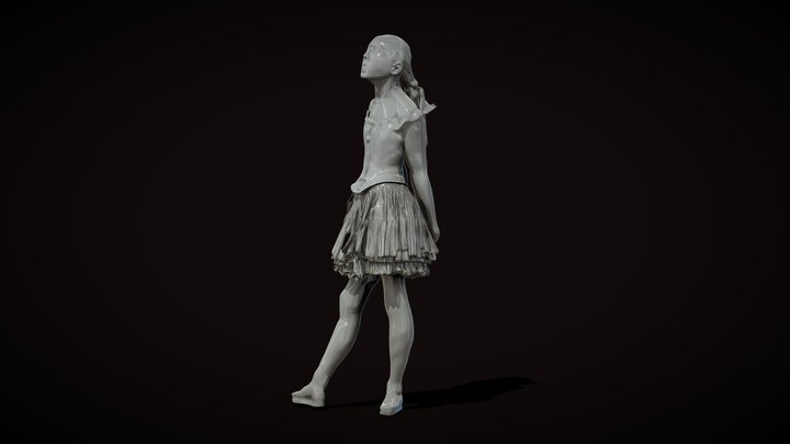 AI GIRL 3D Model