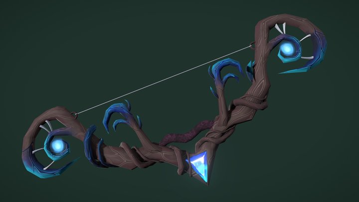 WoW inspired bow 3D Model