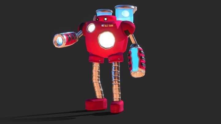 Artie the Aquagunner 3D Model