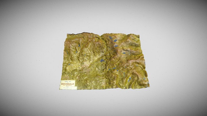 Map - Sketchfabb Model 3D Model
