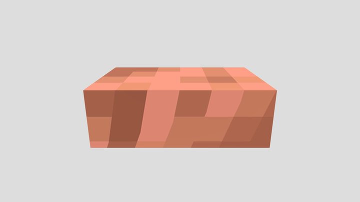 Copper Ingot 3d