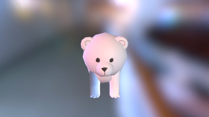 PolarBearCub-WIP 3D Model