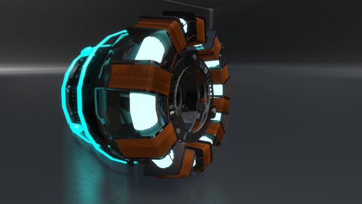 Iron man ( Tony Stark ) Arc Reactor 3D Model
