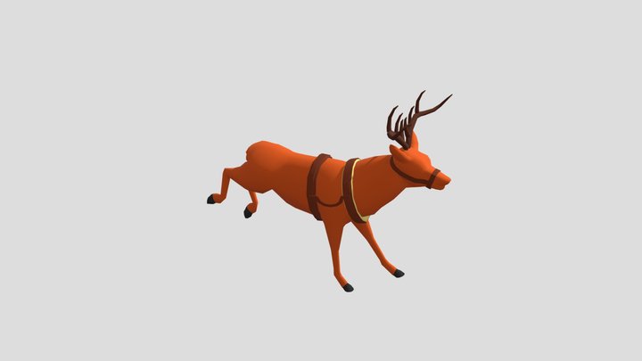 Elk (WIP) 3D Model