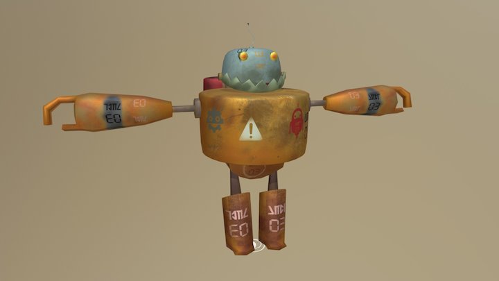 War Robot 03 3D Model