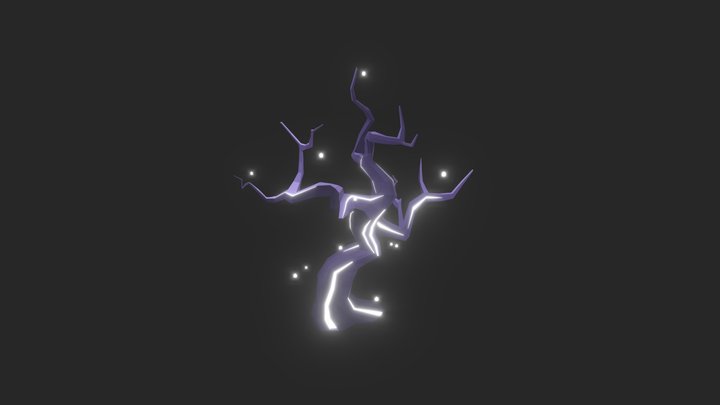 Twisted Fantasy Tree 3D Model