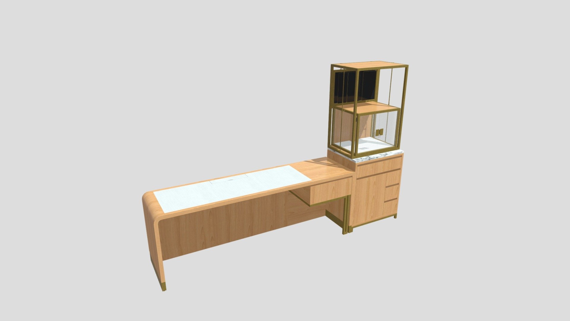 Front Desk Download Free 3D model by trijoko.maryadi [0f27776