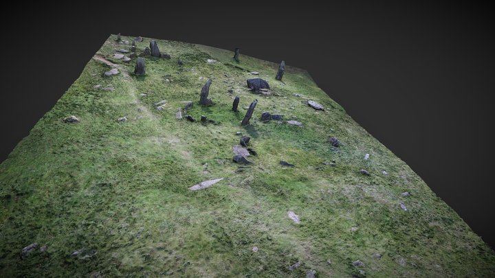 Cementerio Prehistórico de Mulisko Gaina 3D Model