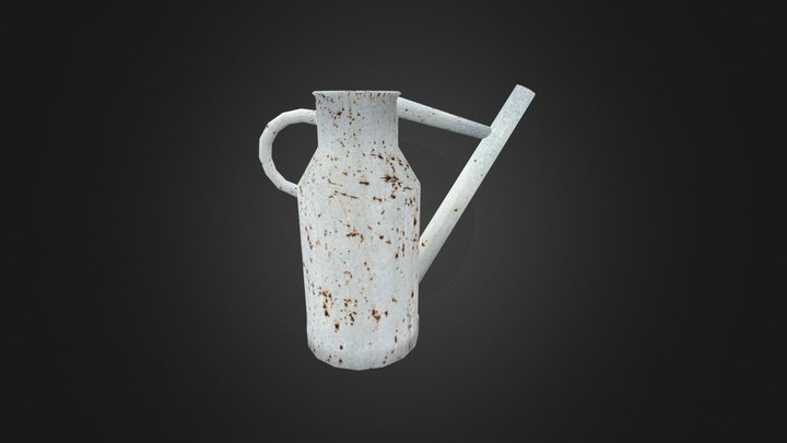 Lata de Leite 3D Model