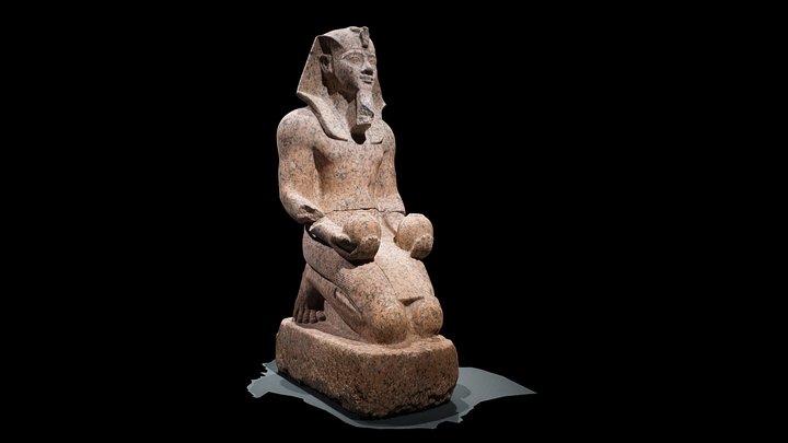 Amenhotep 2 3D Model
