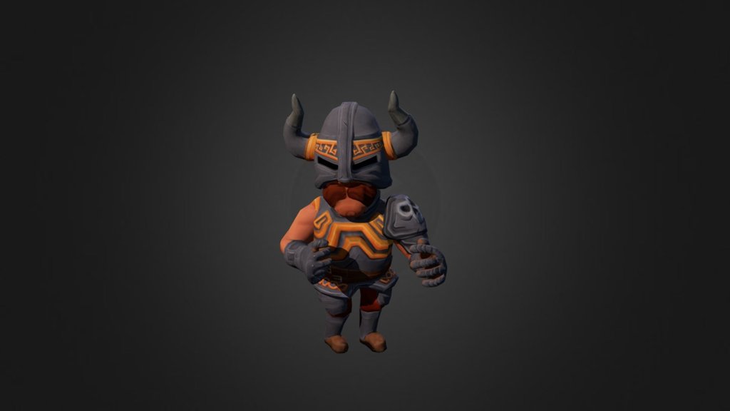 Stylised Warrior - 3D model by Slapunas [0f2b457] - Sketchfab