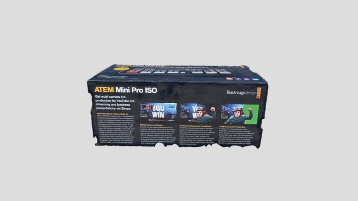 ATEM Mini Pro - Box 3D Model