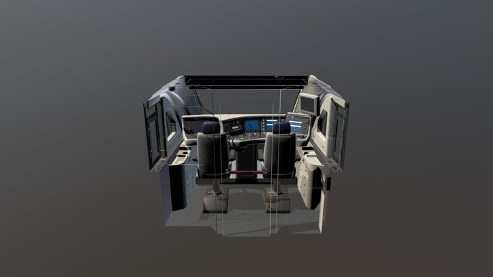 Kabina v2 3D Model