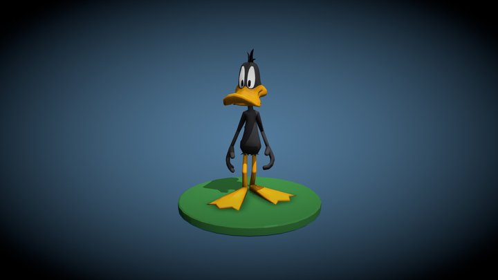 Posable Smart Duck 3D Model