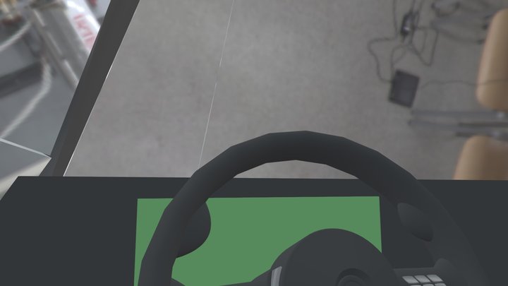 Tiv tornado car  ape out vr 3D Model
