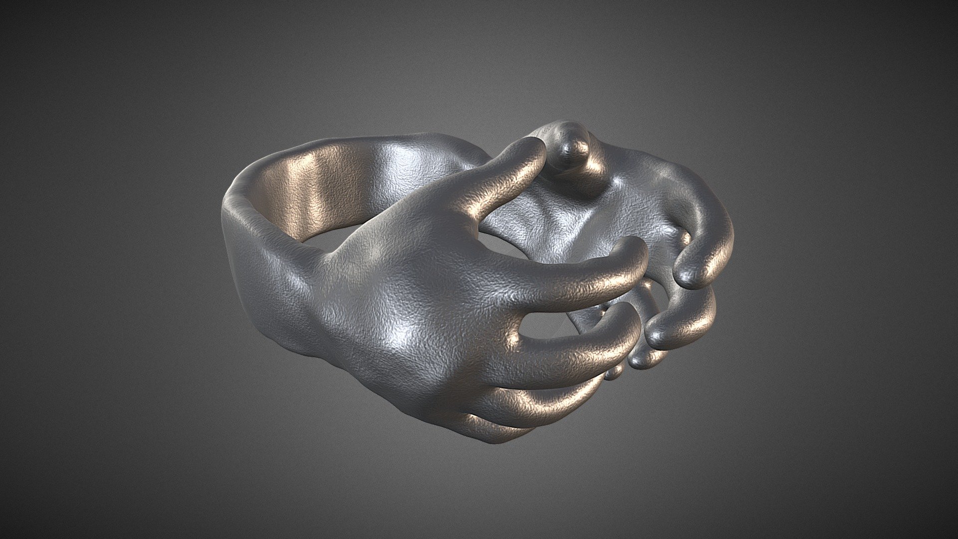 Hands ring - 3D model by Kea-Makerlab [0f2e956] - Sketchfab