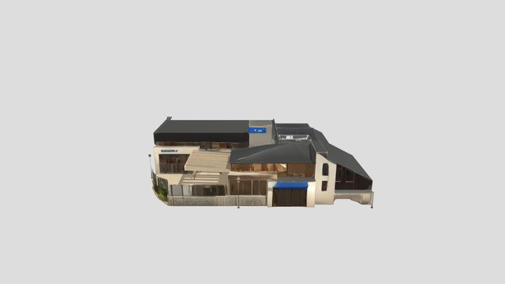 of a commercial building.ignaciav2 version – Gratis 3D-model STL