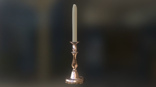 Candlestick. 3D Model