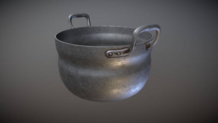 Pot02 3D Model