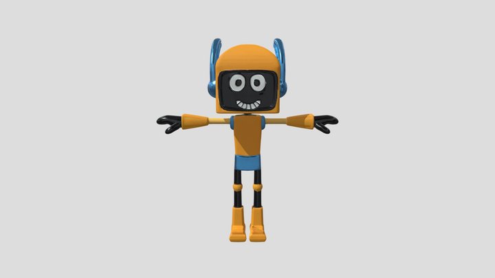 Robot2P0 3D Model