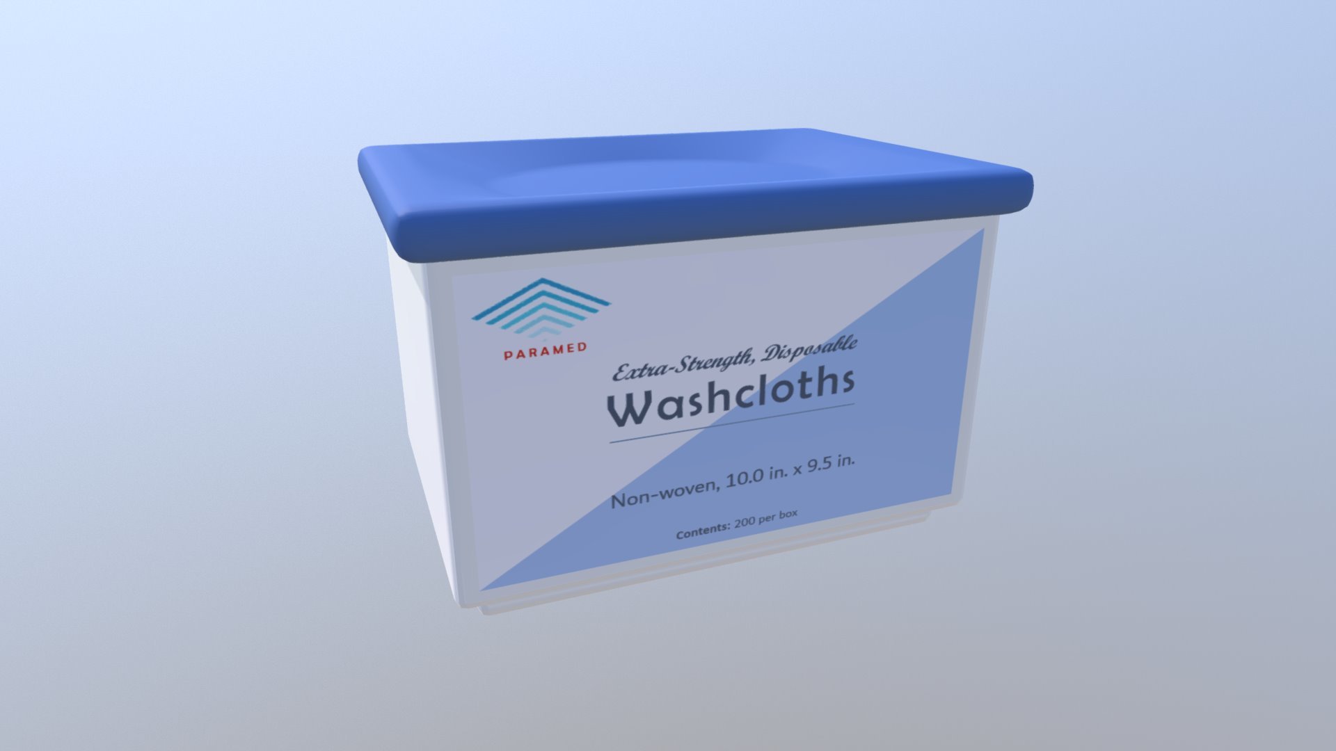 Box of Medical Washcloths