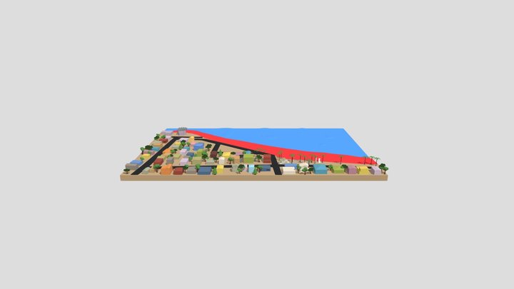 Maqueta Finalizada - Coloreada 3D Model