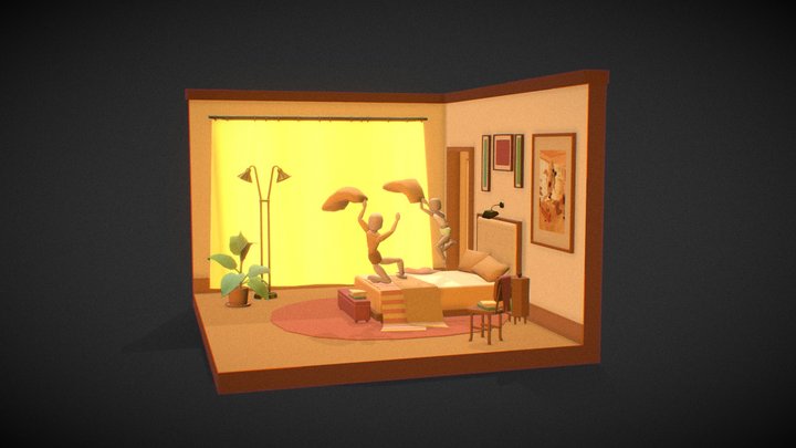 Coloring draft. HT 5 3D Model