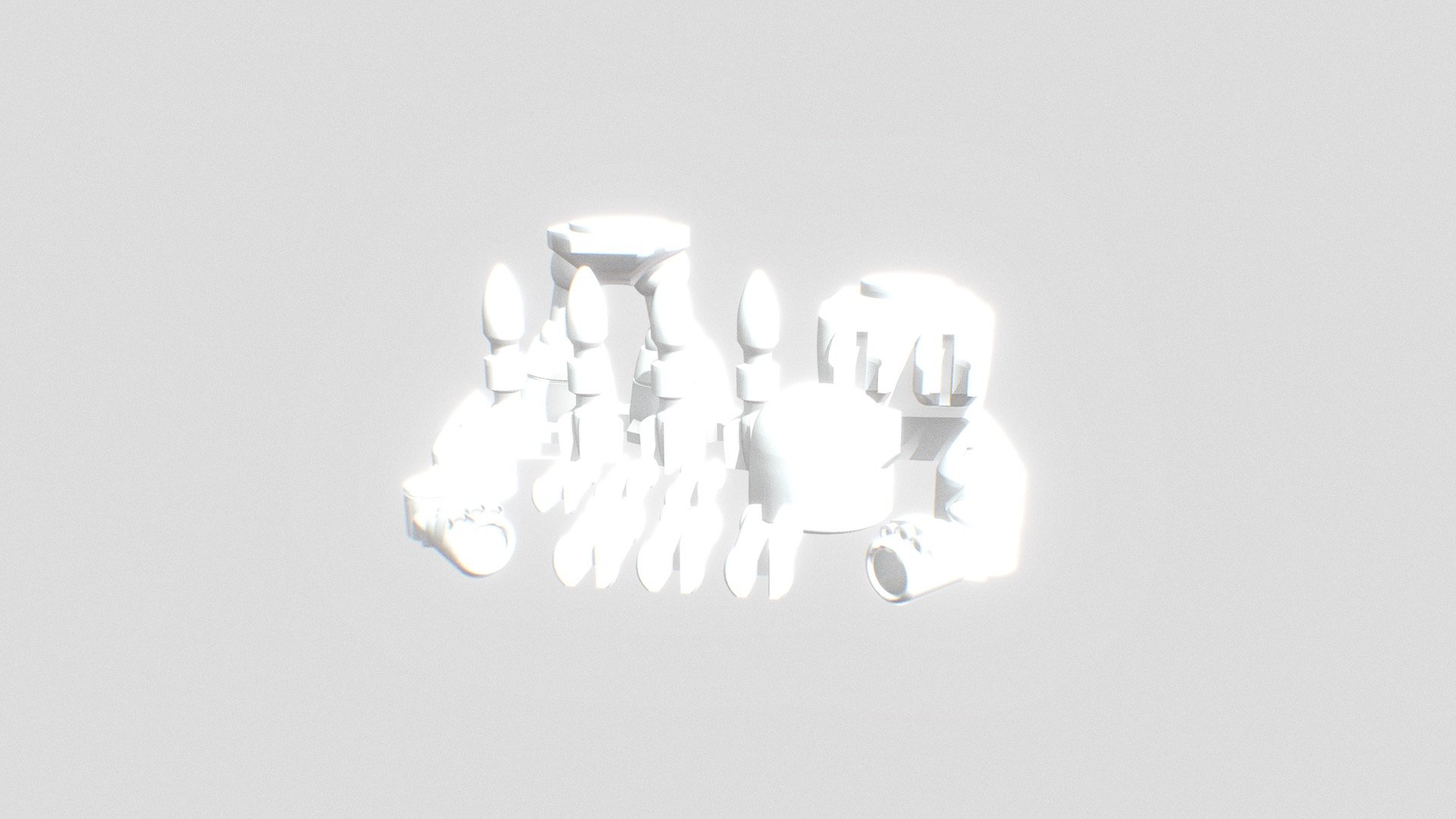 rocketpack-robot model