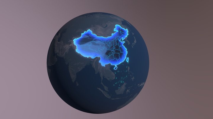 Earth 3D Model