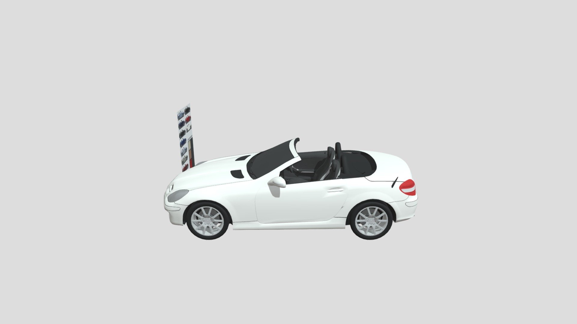 Mercedes-Benz (R171) 2004-2011 - Download Free 3D model by Merc_TV ...