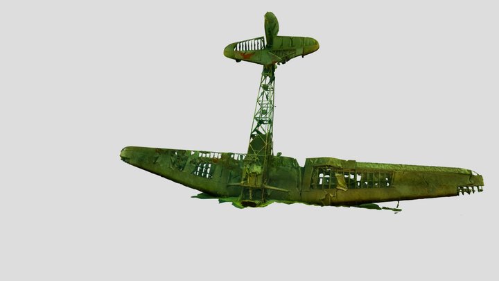 Fw58 wreck 3D Model