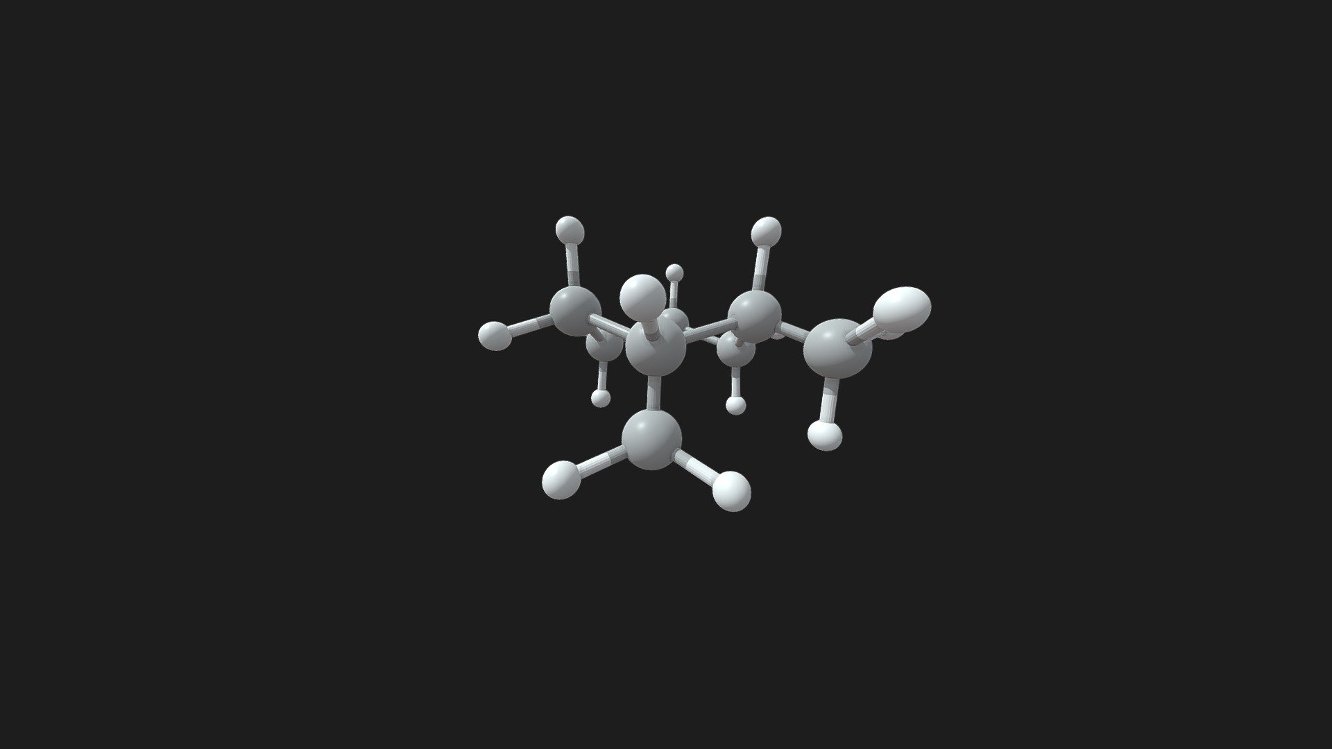 1,2-dimethylcyclohexane Chair