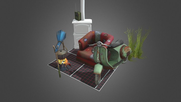 5_Finished_Props 3D Model