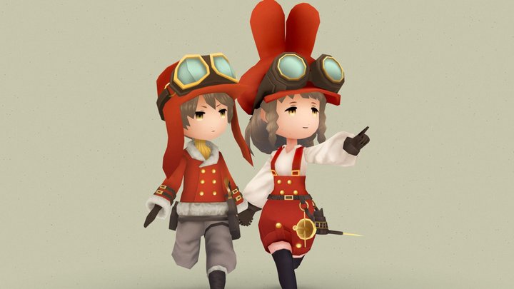 original character 1 3D Model