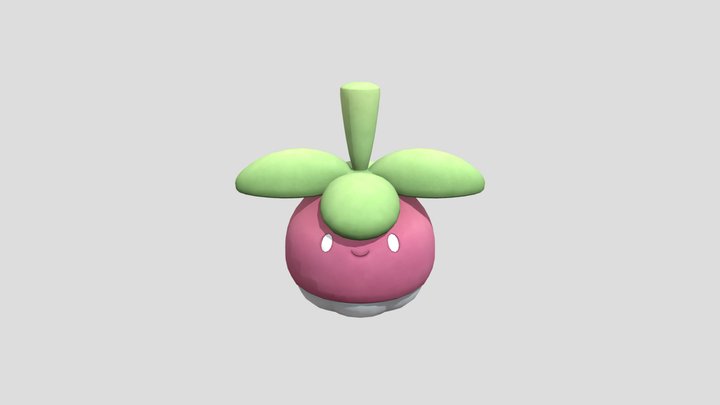 Nintendo Switch - Pokemon Scarlet - Bounsweet 3D Model