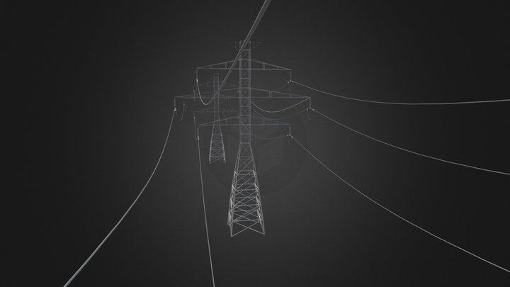 Power-line 3D models - Sketchfab