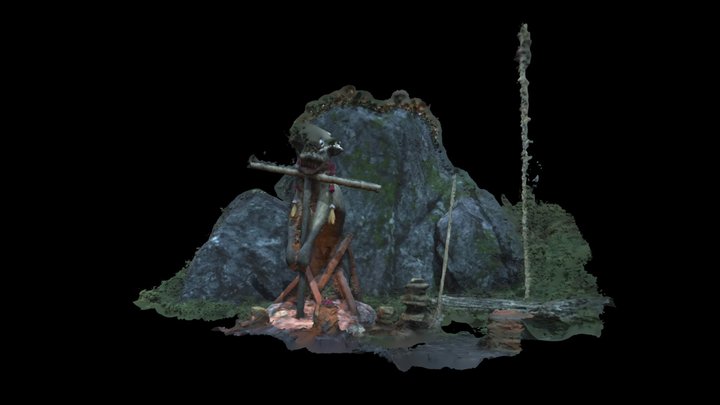 SkurileStatue 3D Model