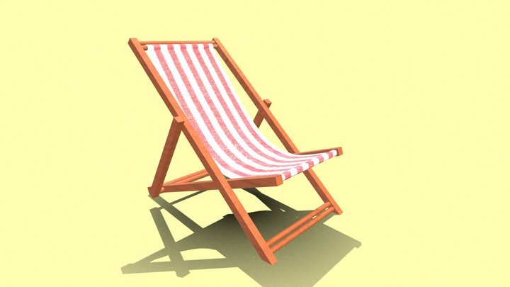 Beach chair 3D Model