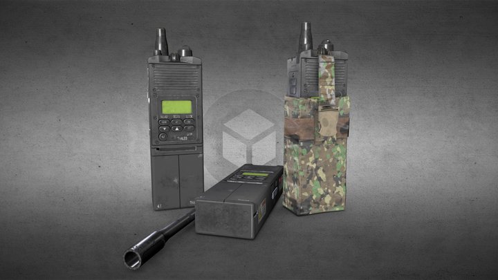 Military Radio 3D Model